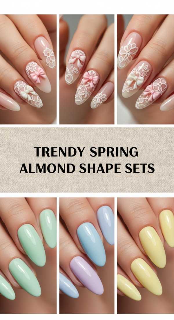 Trendy Spring Almond Shape Sets 69e4e4af0db3f