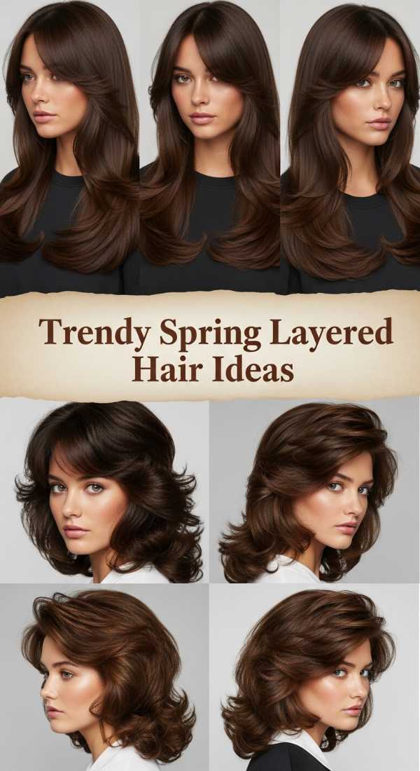 Trendy Spring Layered Hair Ideas 69eb96617441b