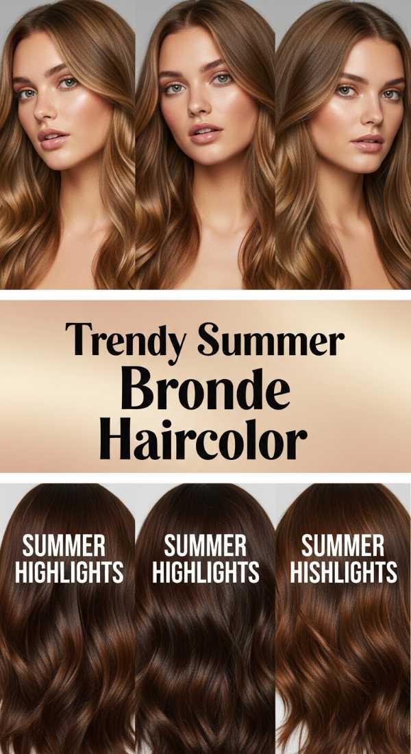 Trendy Summer Bronde Haircolor 69ee51bab961e