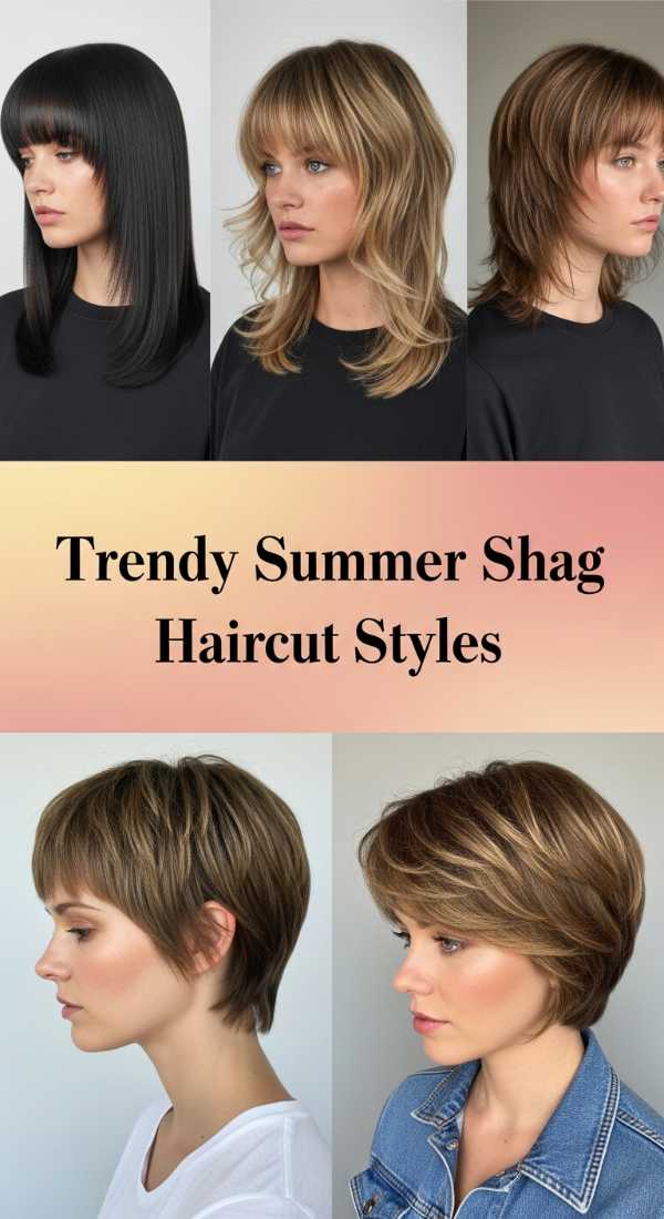 Trendy Summer Shag Haircut Styles 69ef4949be36b