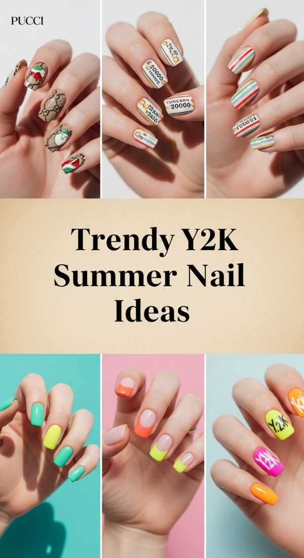 Trendy Y2k Summer Nail Ideas 69ee40984ed20