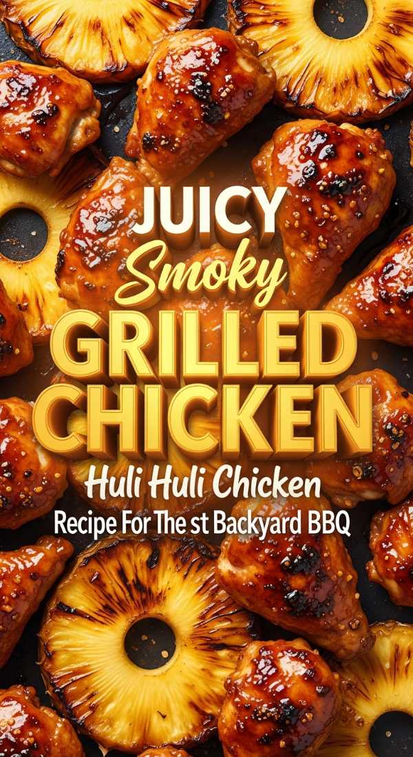 Tropical Hawaiian BBQ Chicken