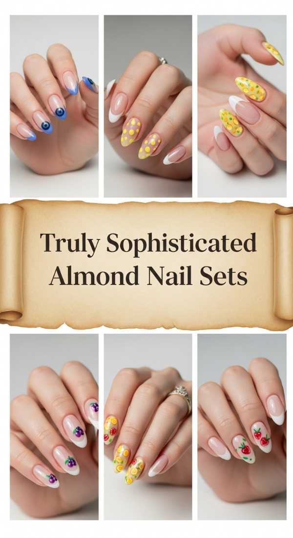 Truly Sophisticated Almond Nail Sets 69e72cb41cd87