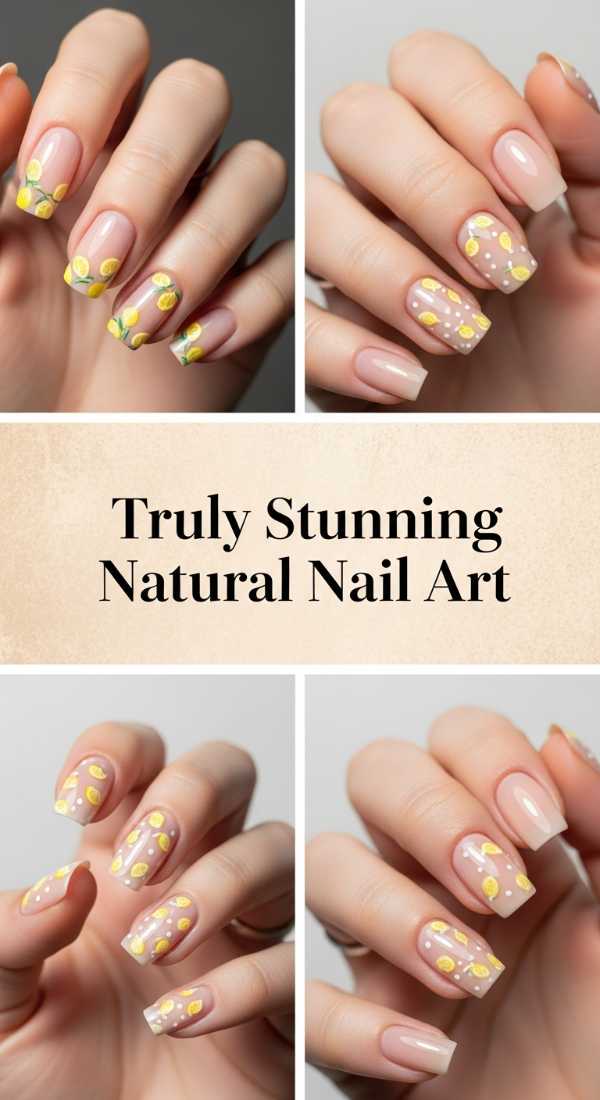 Truly Stunning Natural Nail Art 69e350e6e3c04
