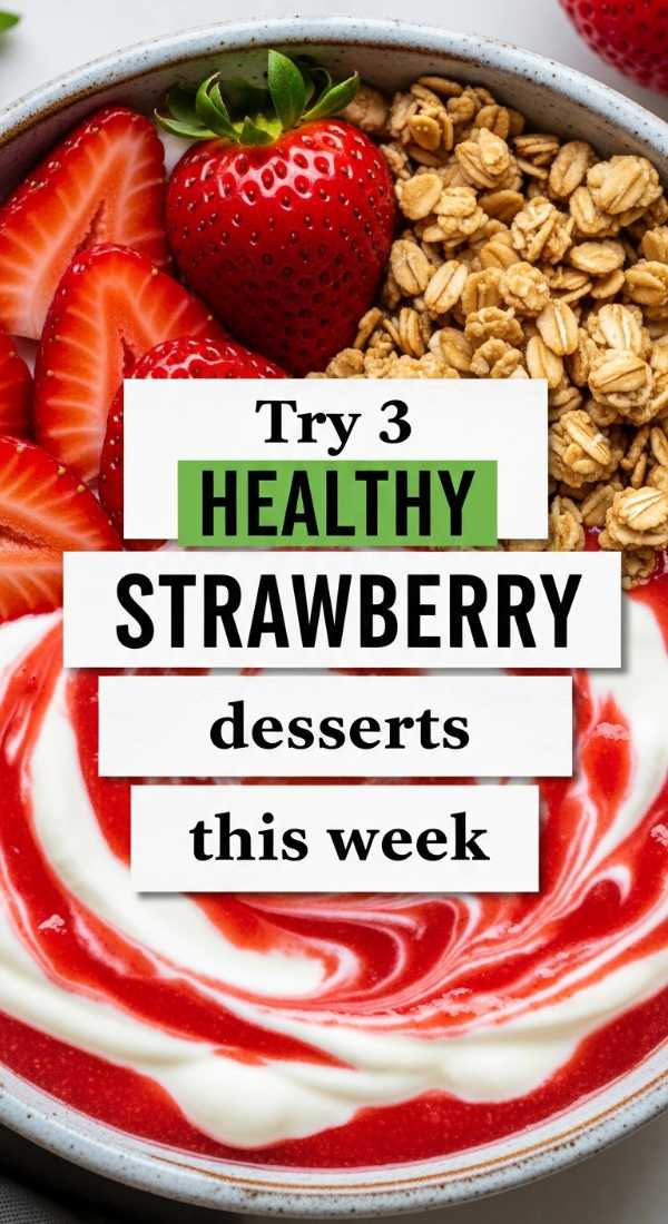 Try 3 Healthy Strawberry Desserts This Week 69e70c0717b4c