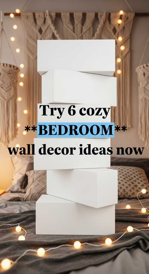 Try 6 Cozy Bedroom Wall Decor Ideas Now 69f32c6134c79