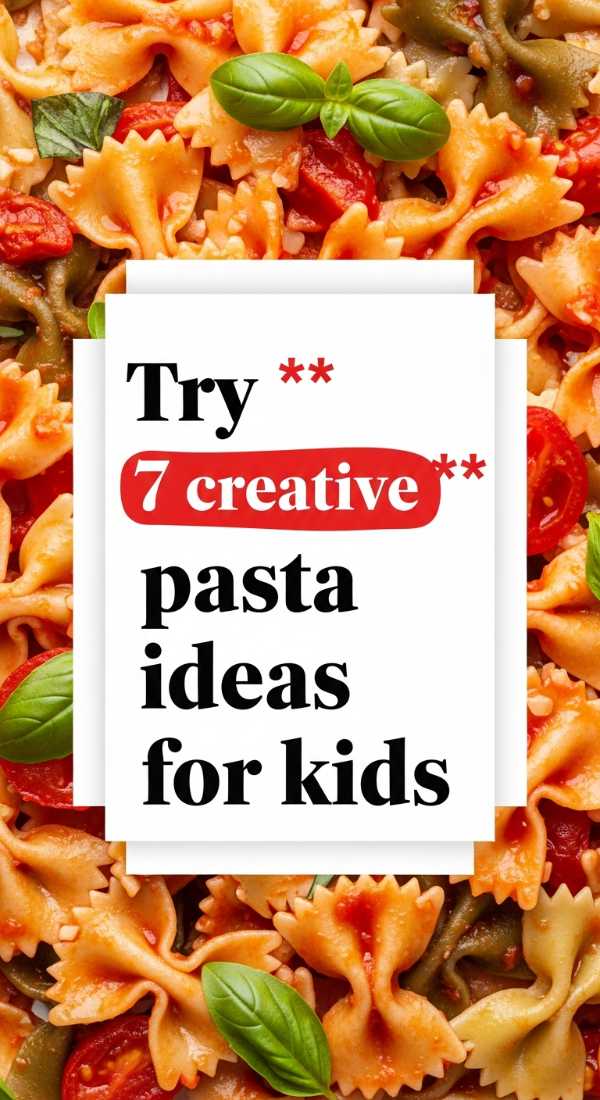Try 7 Creative Pasta Ideas For Kids 69f05aba64bb7