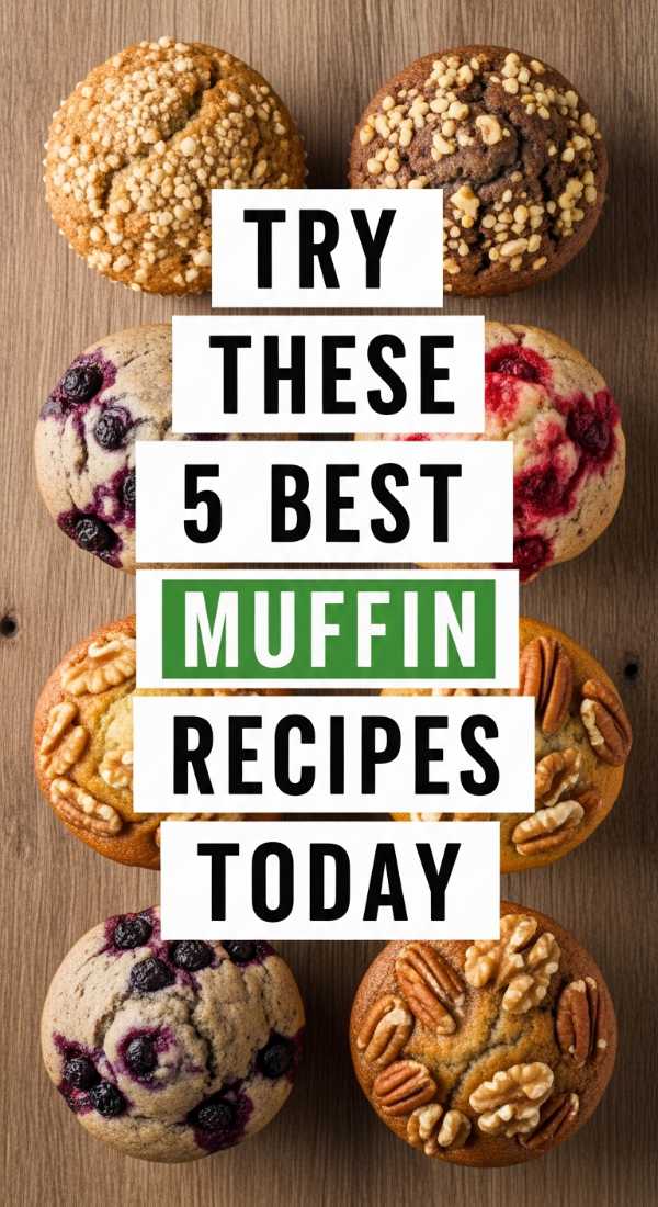 Try These 5 Best Muffin Recipes Today 69ec86ee99867