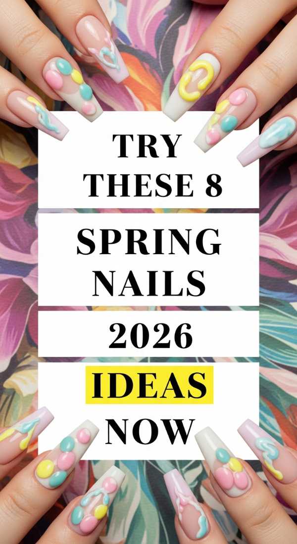 Try These 8 Spring Nails 2026 Ideas Now 69e3c1cb931ca