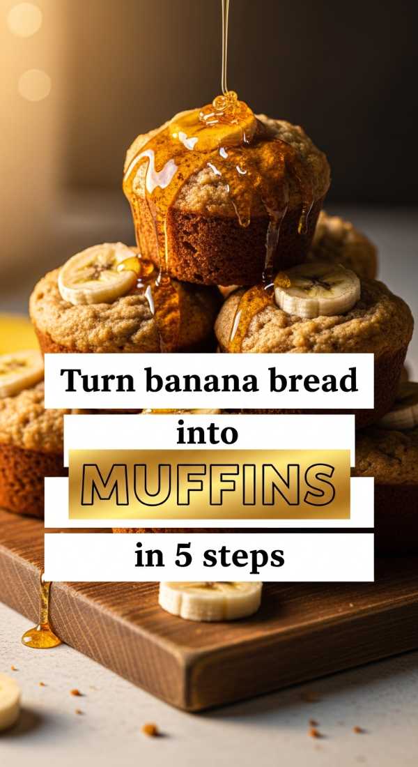 Turn Banana Bread Into Muffins In 5 Steps 69ec86e29bfa6