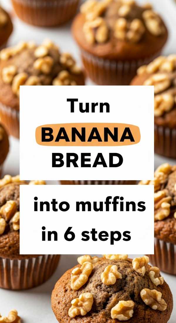 Turn Banana Bread Into Muffins In 6 Steps 69e853e05eefc