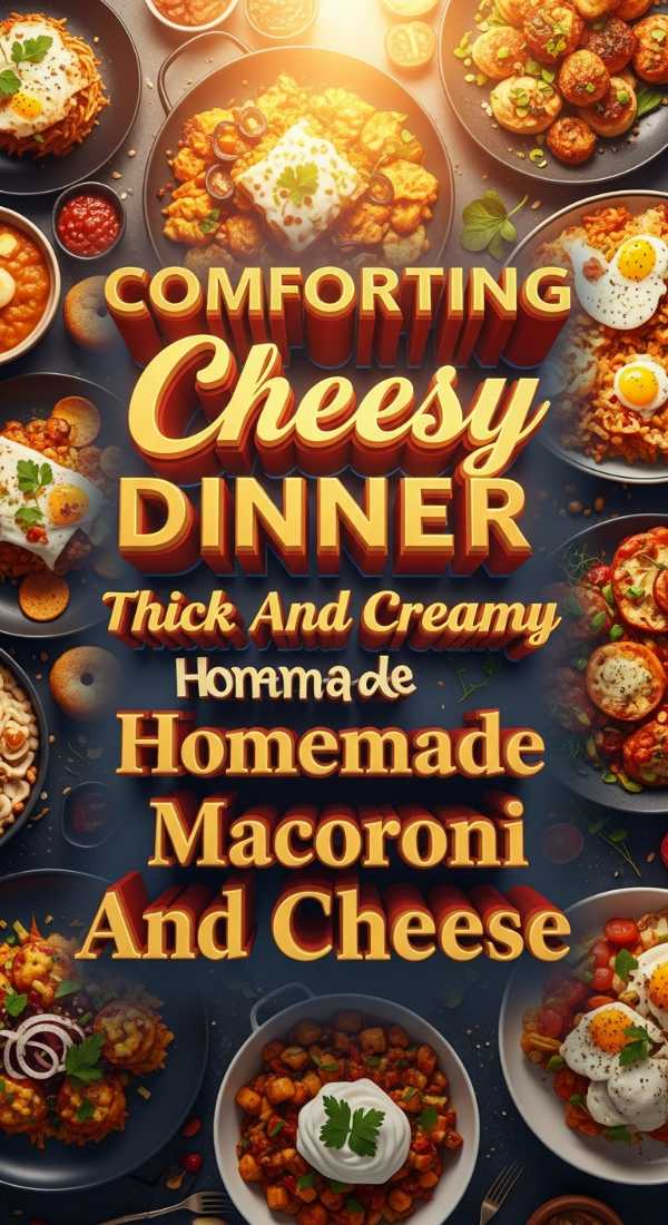 Ultimate Baked Macaroni and Cheese Comfort Food