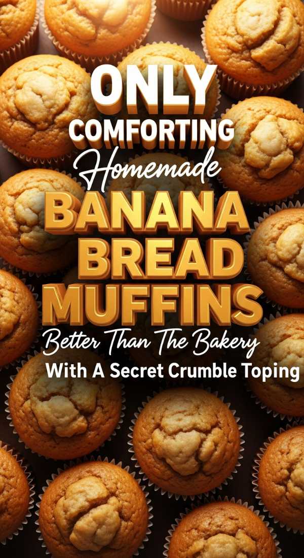 Ultimate Banana Bread Muffins With Crumble 69e7248cbd0de