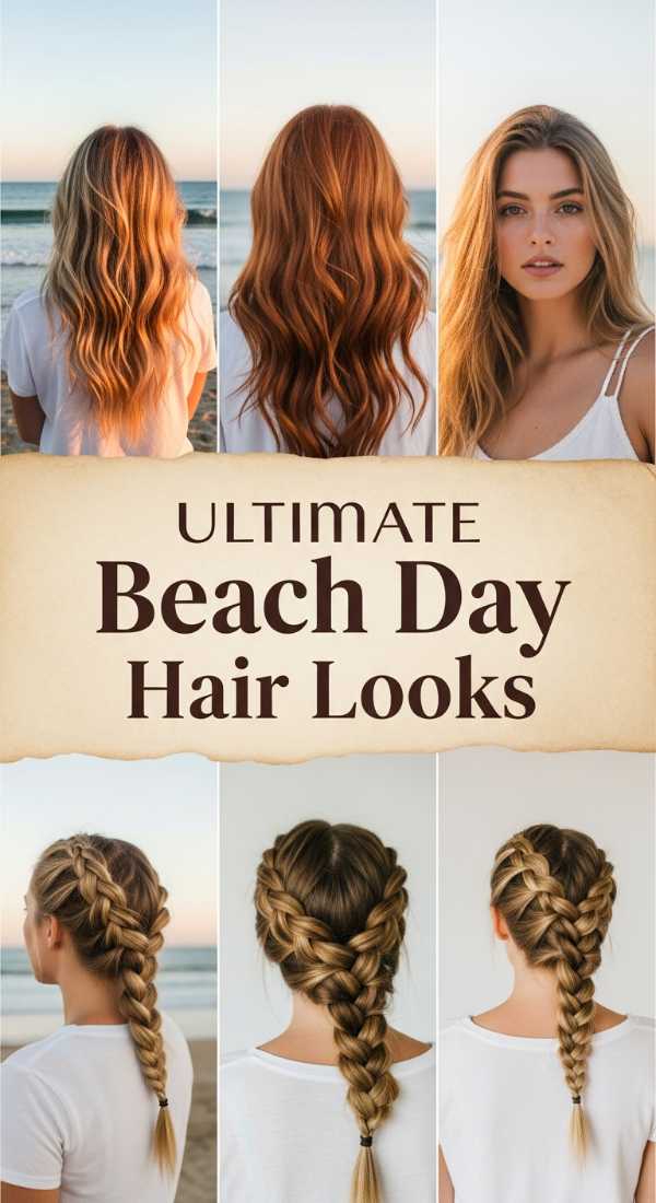 Ultimate Beach Day Hair Looks