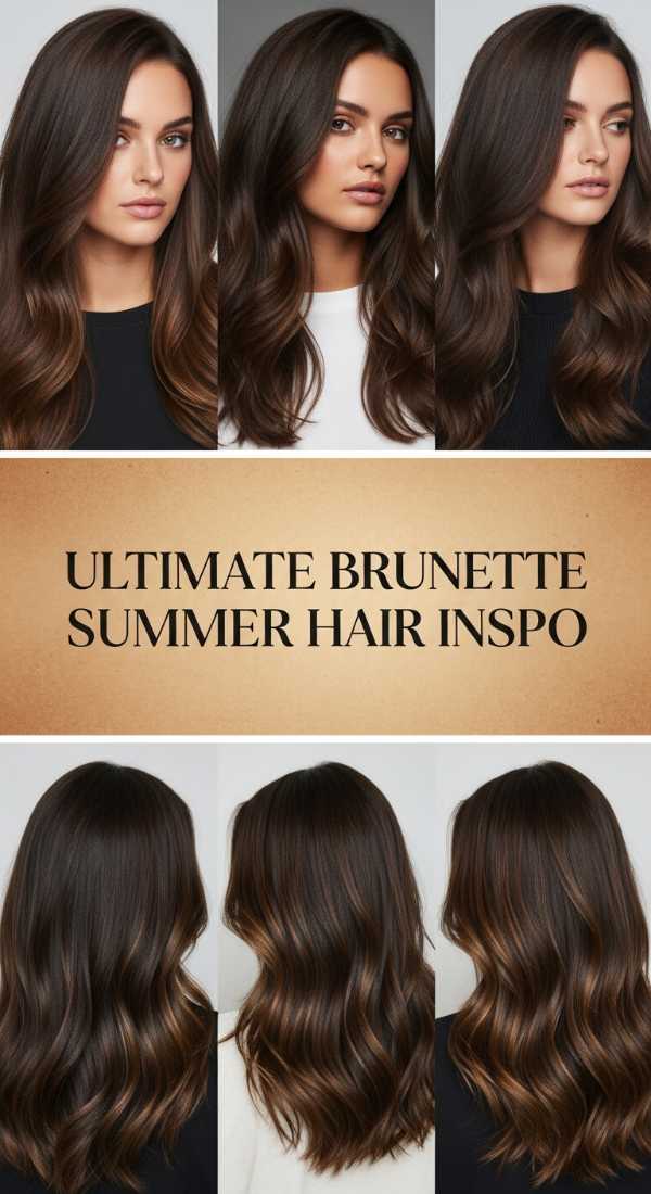 Ultimate Brunette Summer Hair Inspo 69ef4956c8624