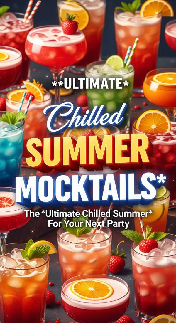 Ultimate Chilled Summer Mocktail Party Drink 69f20c38b8416