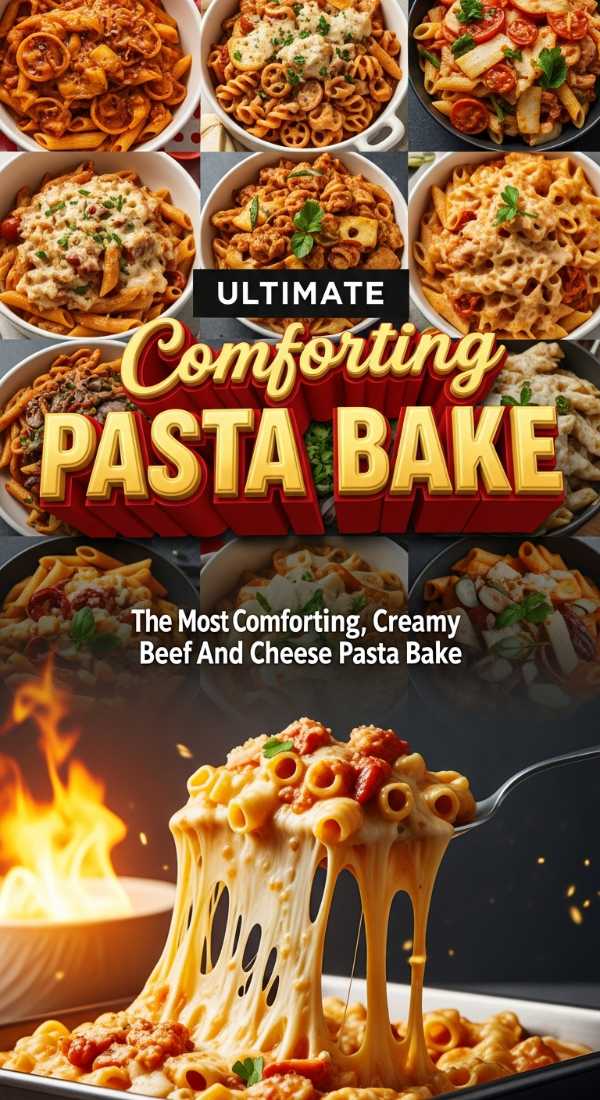 Ultimate Comforting Beef Pasta Bake