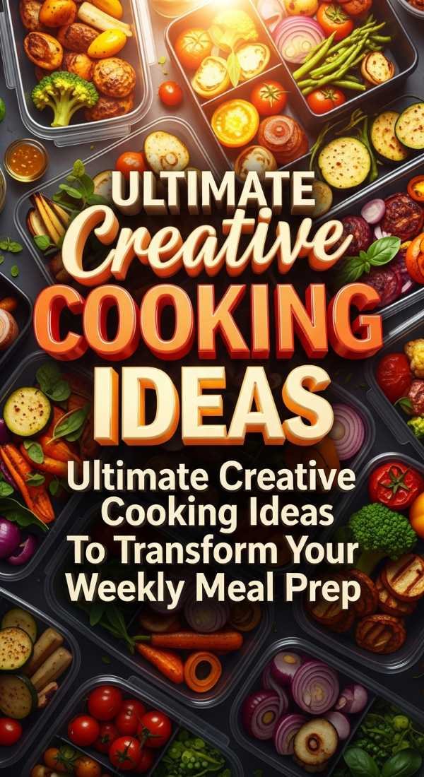 Ultimate Creative Cooking Ideas To Transform Your Weekly Meal Prep 69eb0f497b3ab