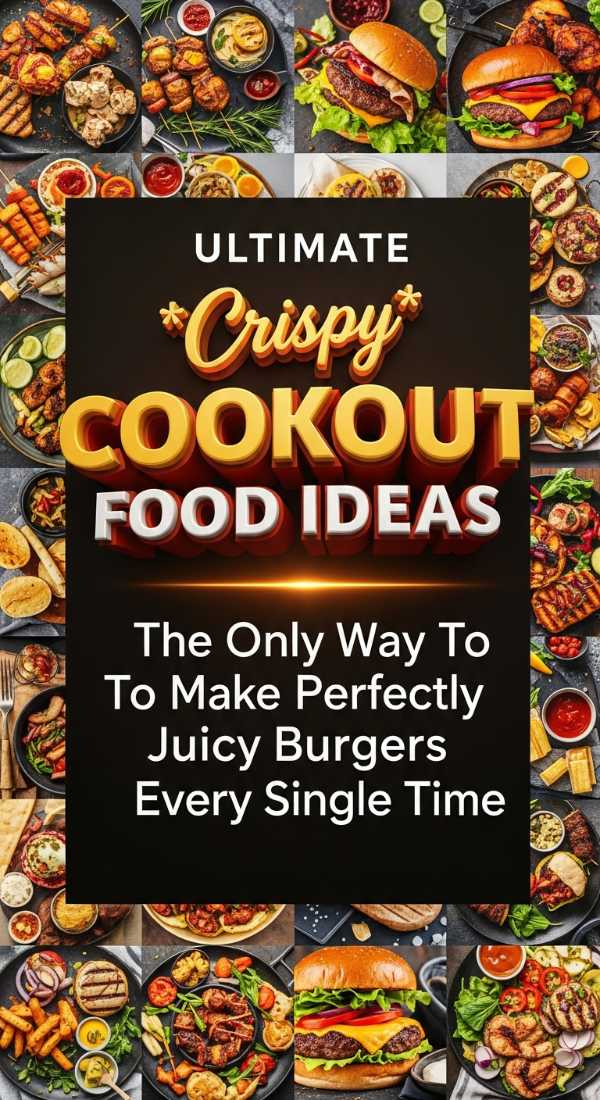 Ultimate Crispy Cookout Food Ideas Masterclass 69eefe0cd4088