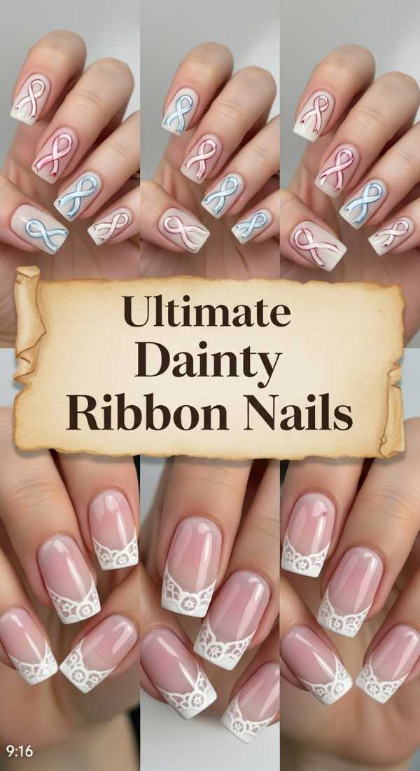 Ultimate Dainty Ribbon Nails 69df3ac967105