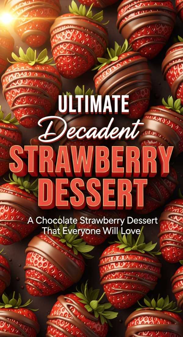 Ultimate Decadent Strawberry Dessert 69e8632148385