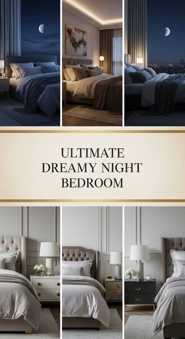 Ultimate Dreamy Night Bedroom 69df467e84fe8