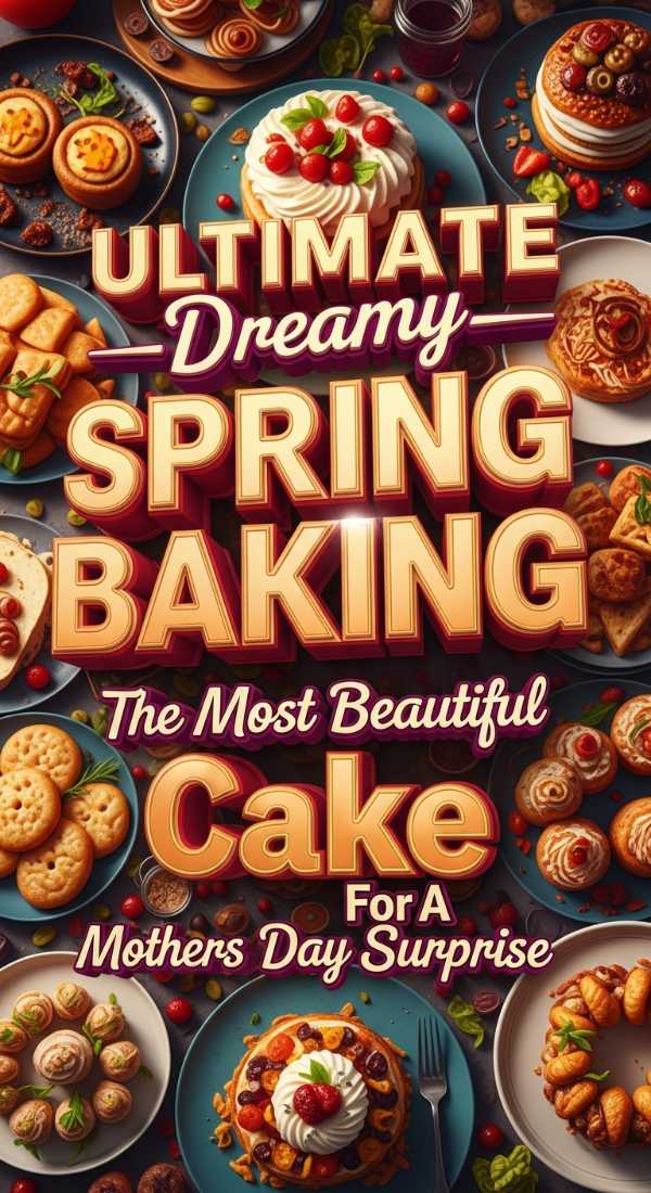 Ultimate Dreamy Spring Baking Mothers Day Cake 69e9bc9a6266b
