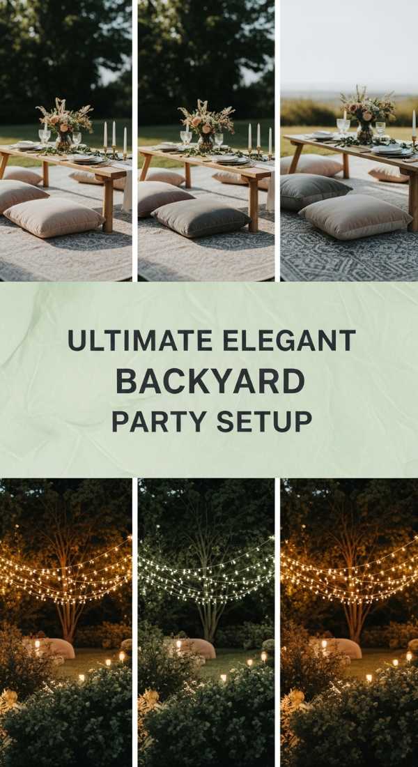 Ultimate Elegant Backyard Party Setup 69e32c4c1ffd5