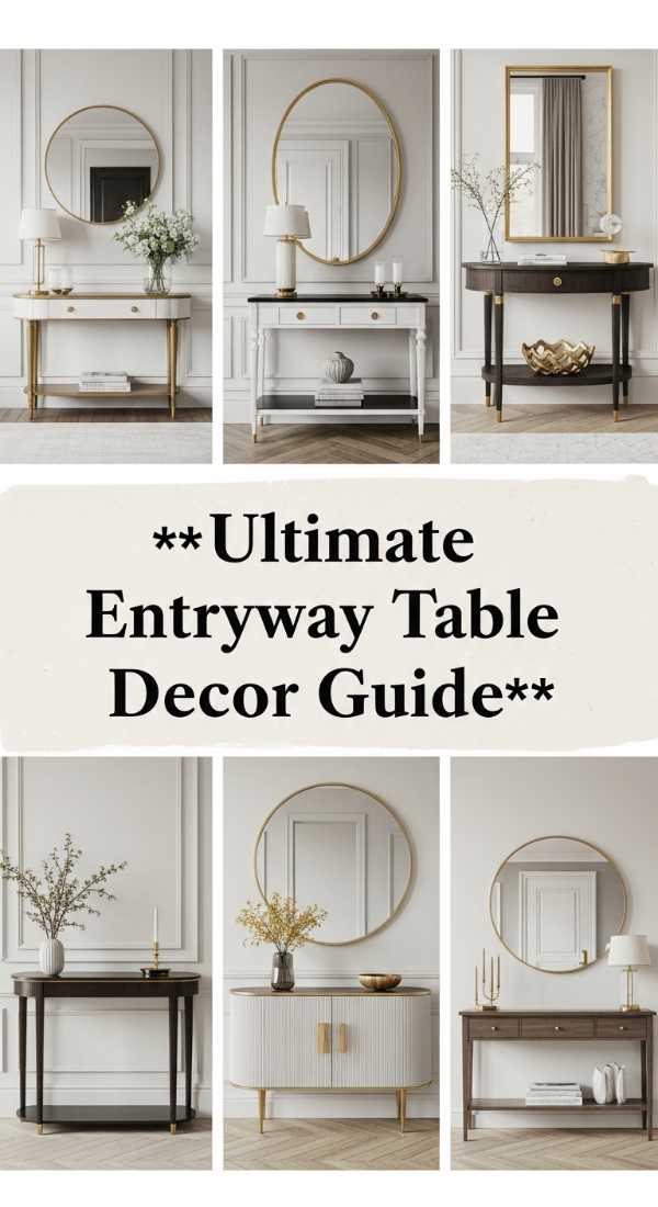 Ultimate Entryway Table Decor Guide 69f0e5c1b7f55
