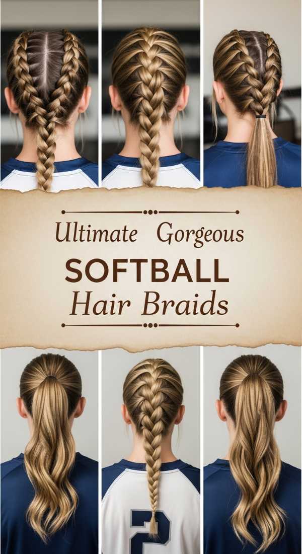 Ultimate Gorgeous Softball Hair Braids 69f33d9700dfb