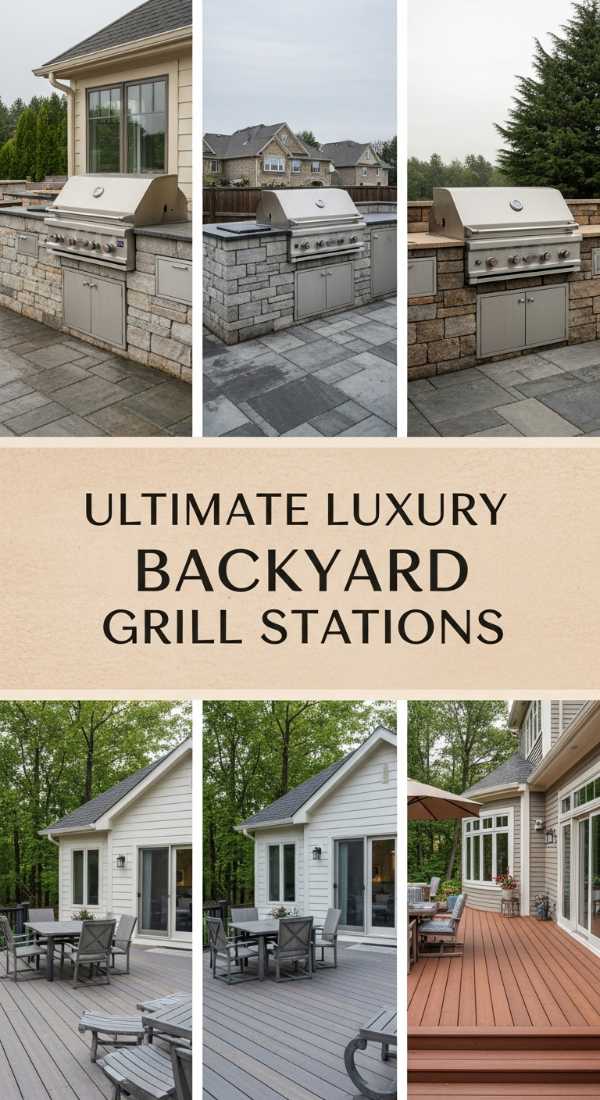 Ultimate Luxury Backyard Grill Stations 69df43d0a82a0