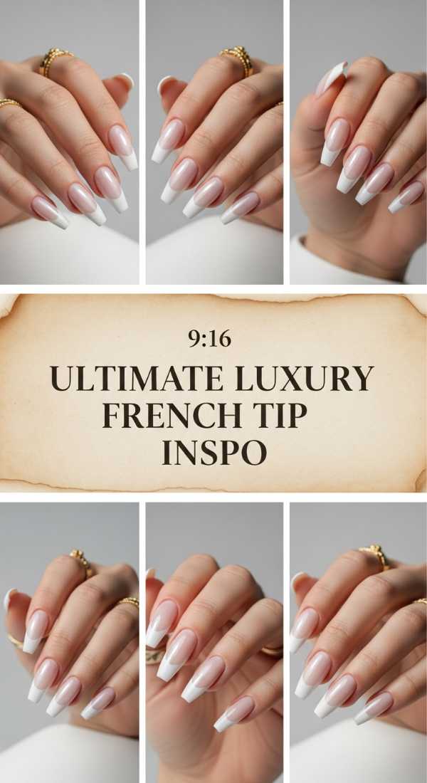 Ultimate Luxury French Tip Inspo