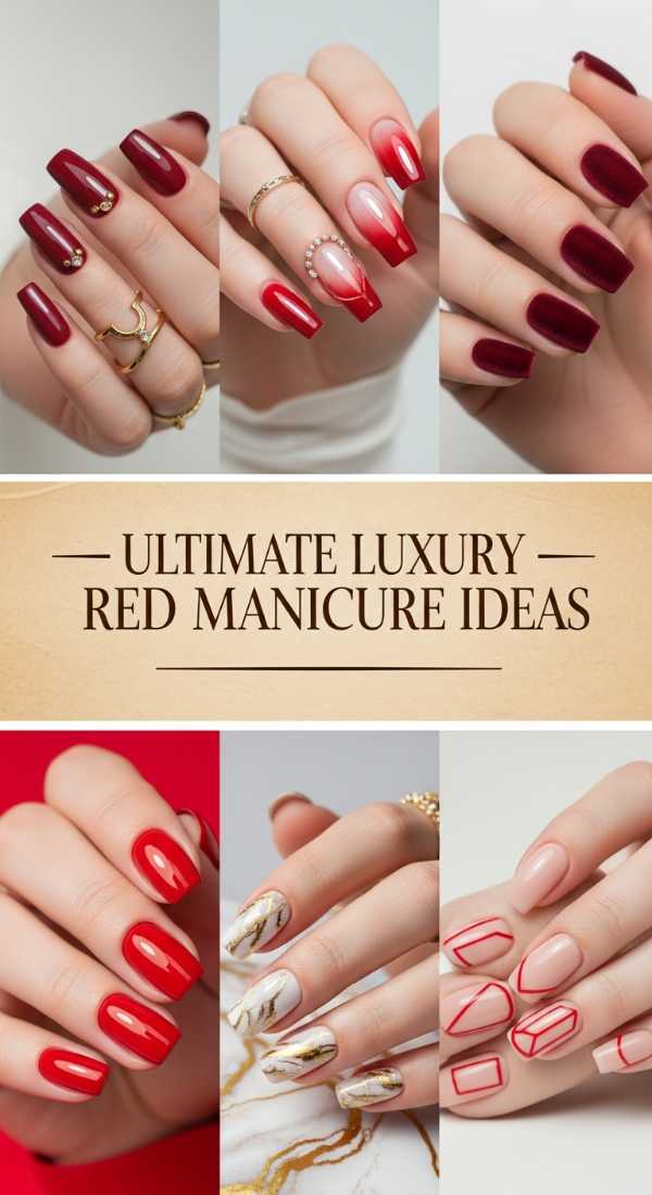 Ultimate Luxury Red Manicure Ideas 69ece59b14ace