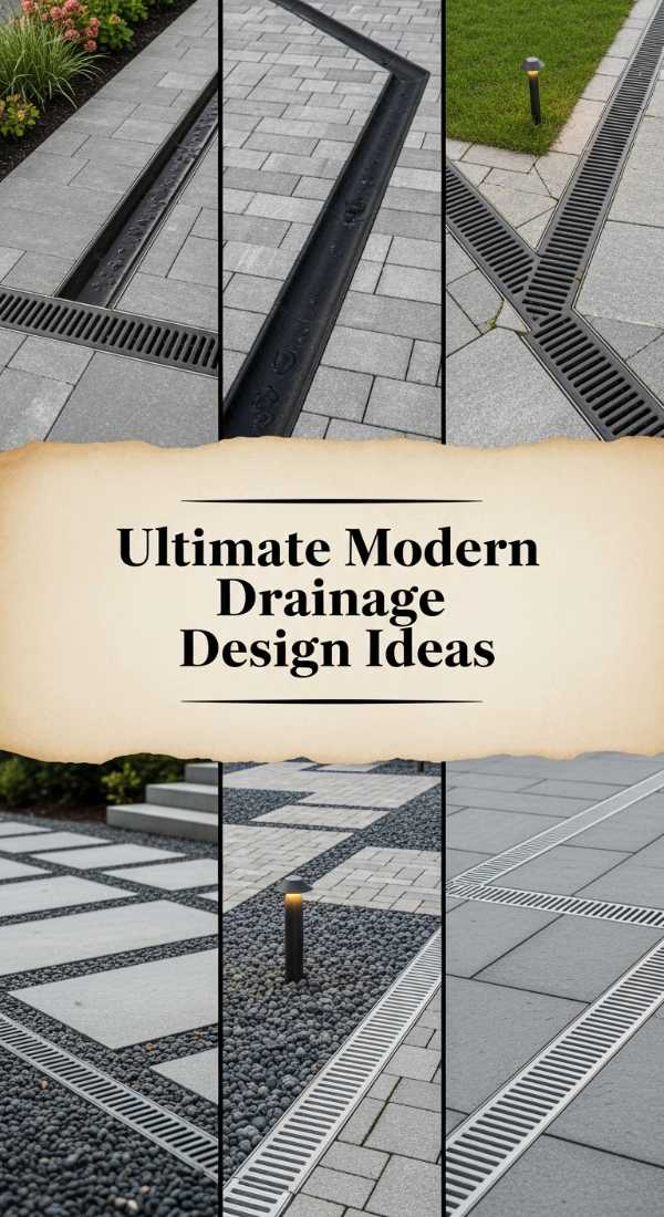 Ultimate Modern Drainage Design Ideas 69e777a74729d