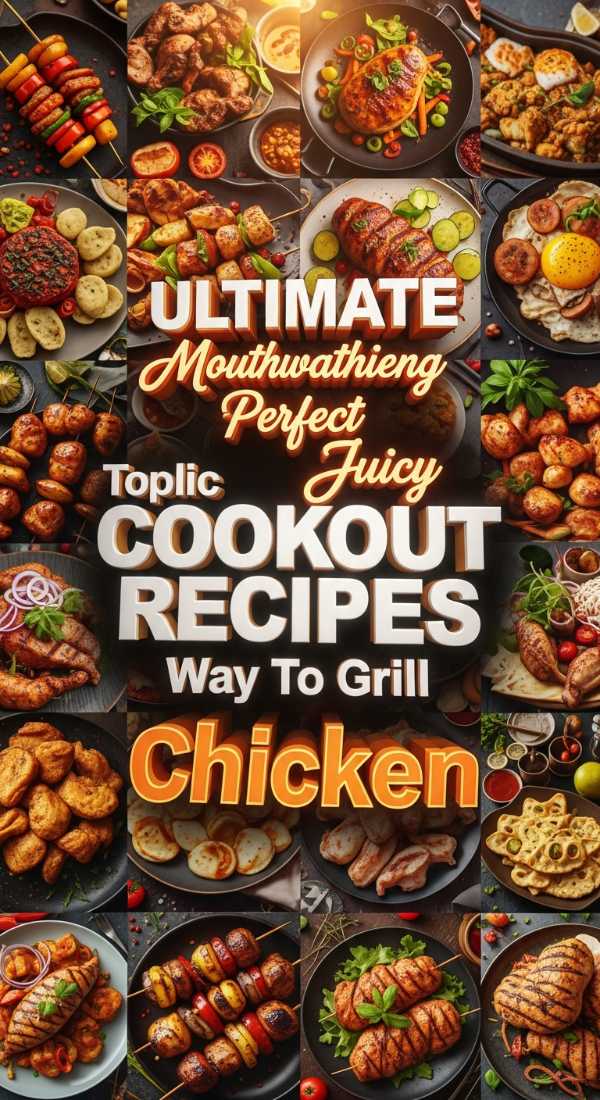 Ultimate Mouthwatering Cookout Recipes For Grilling Chicken 69df1b55f2425