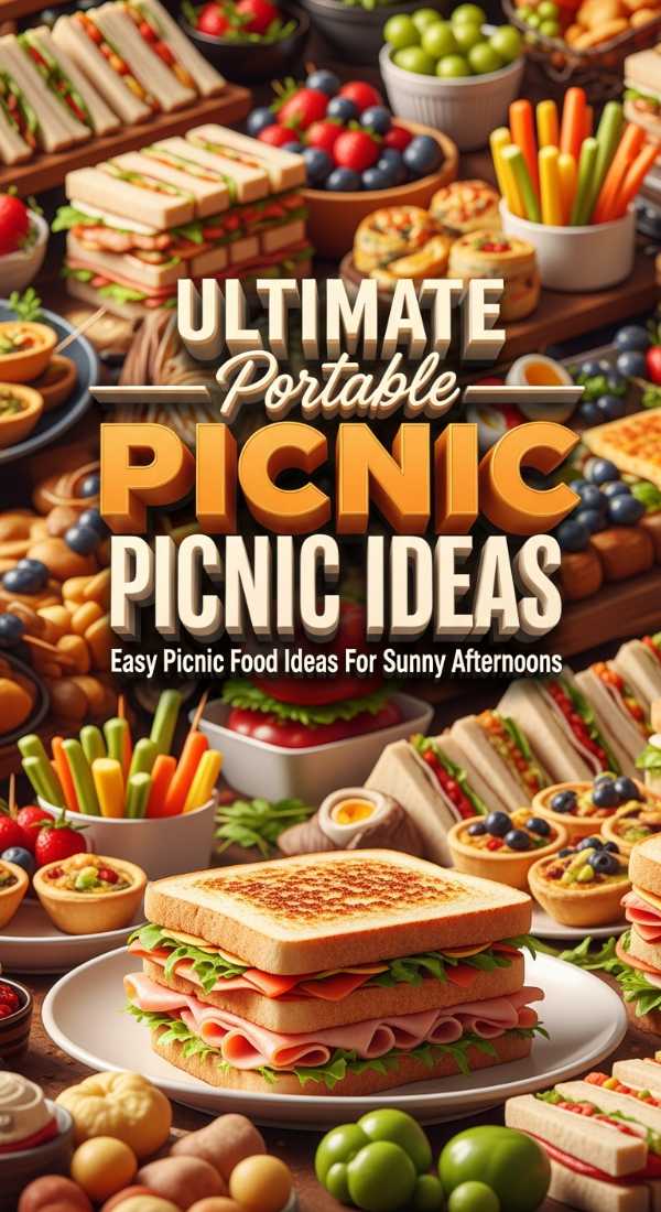 Ultimate Portable Picnic Ideas For Sunny Summer Afternoons 69f1de9a14b35