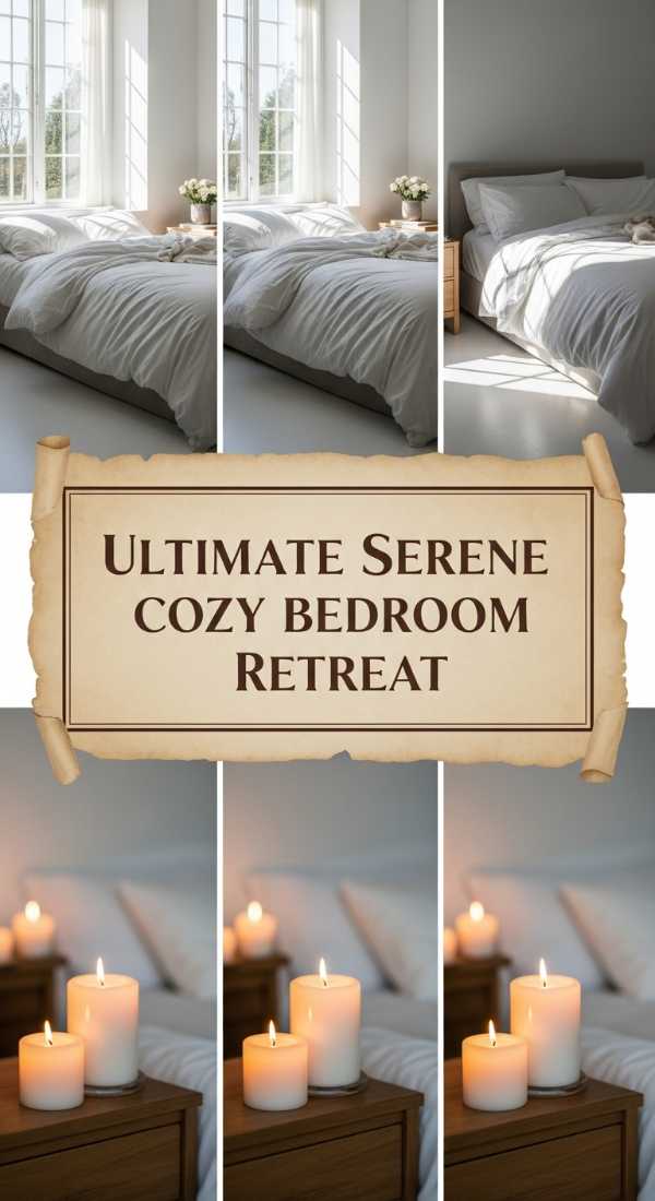 Transform Your Space: The Ultimate Guide to a Cozy Bedroom Sanctuary Ultimate Serene Cozy Bedroom Retreat 69df467c03245