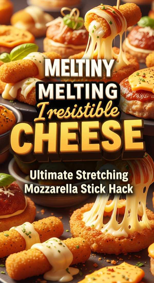 Ultimate Stretching Mozzarella Stick Hack 69e707de0910d
