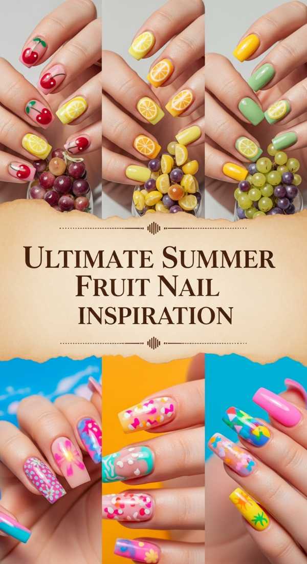 Ultimate Summer Fruit Nail Inspiration 69ecf8842a844