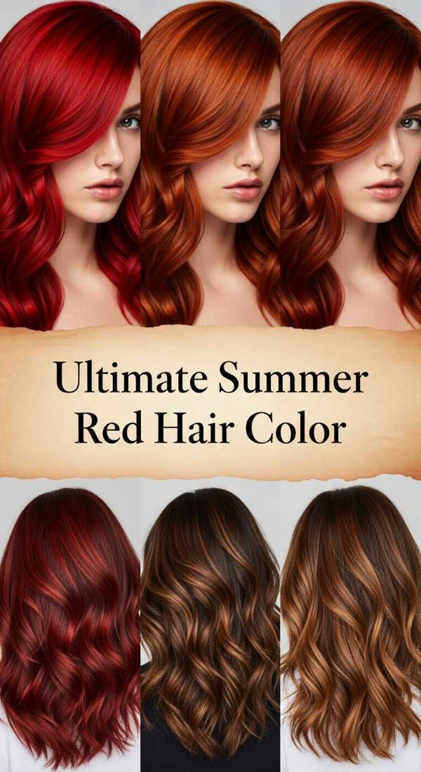 Ultimate Summer Red Hair Color 69ecef8cdbcac