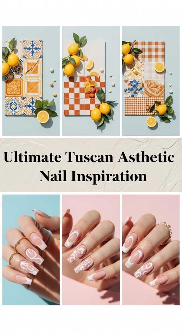 Ultimate Tuscan Aesthetic Nail Inspiration 69ecf88e63800