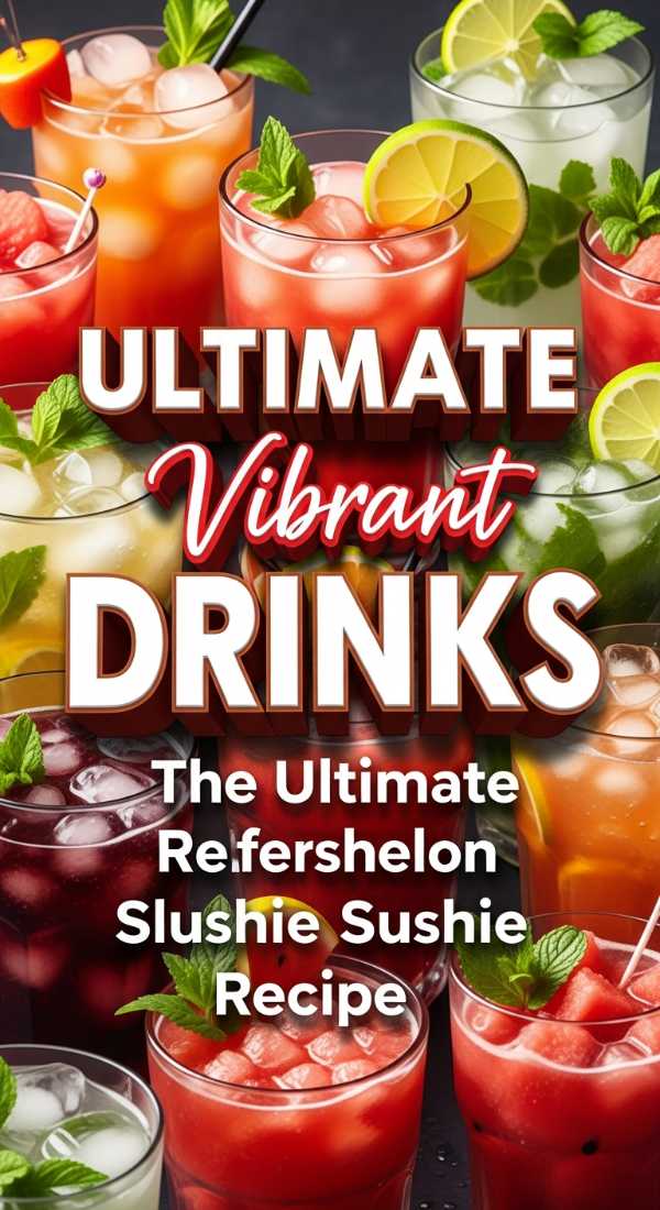 Ultimate Vibrant Summer Drinks 69dde7c619ac8