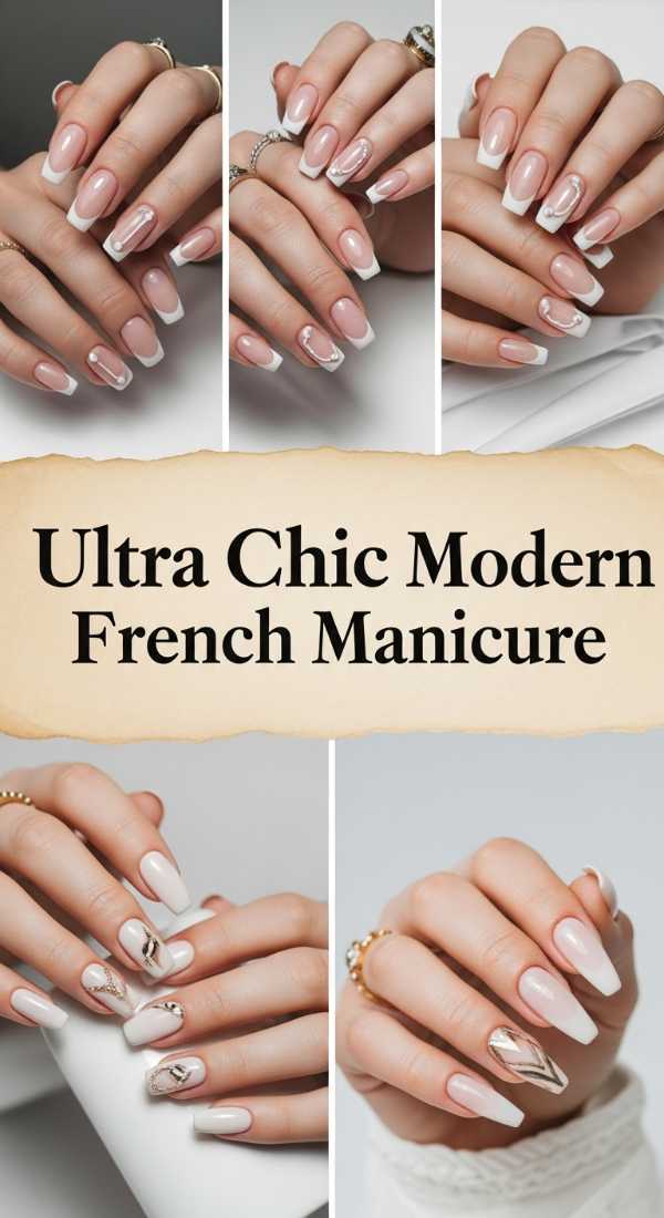 Ultra Chic Modern French Manicure 69e350fd4d2ce