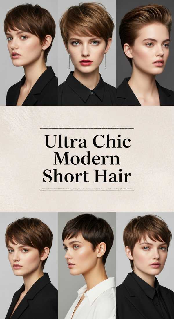 Ultra Chic Modern Short Hair 69e33a0eadefb
