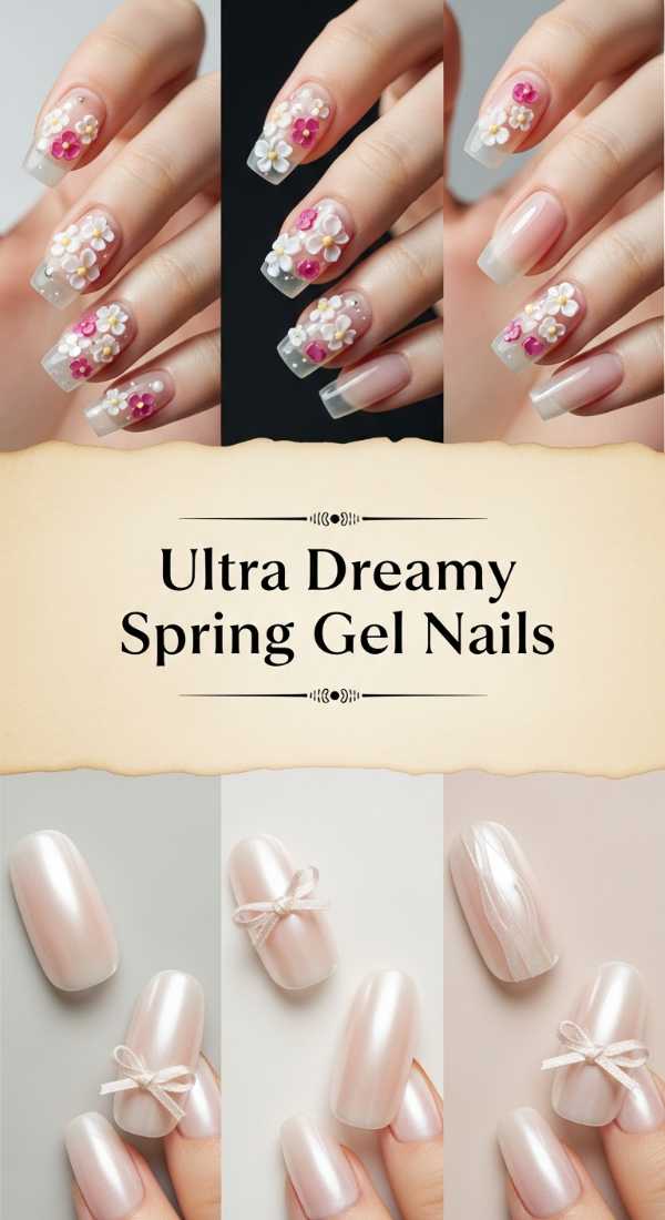 Ultra Dreamy Spring Gel Nails