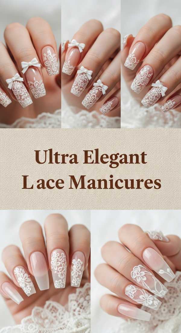 Ultra Elegant Soft Lace Manicures 69ef3ae08d5bf