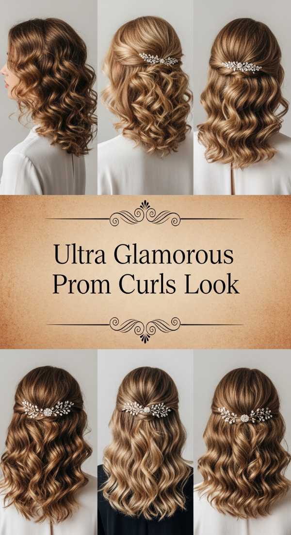Ultra Glamorous Prom Curls Look 69f0e2f88630c
