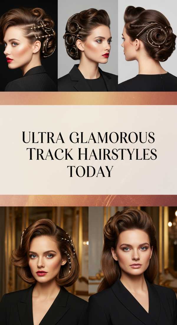 Ultra Glamorous Track Hairstyles Today 69df3fc735051