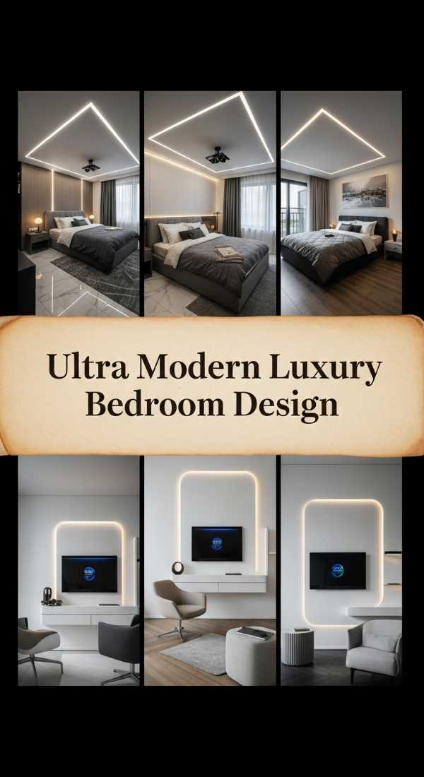 Ultra Modern Luxury Bedroom Design 69ea60bf66125