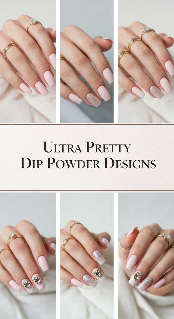 Ultra Pretty Dip Powder Designs 69e350ea611f4